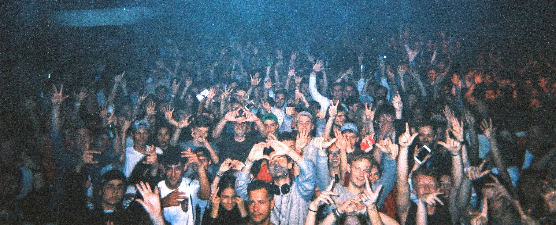 Crowd at 2015 Kaufleuten Audio Dope Gig